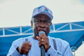 Augustin Kabuya, initiateur de la marche de ce lundi.