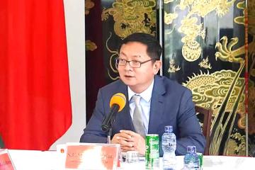S.E.M. ZHAO Bin, Ambassadeur de la République populaire de Chine en République Démocratique du Congo. PHOTO droits tiers