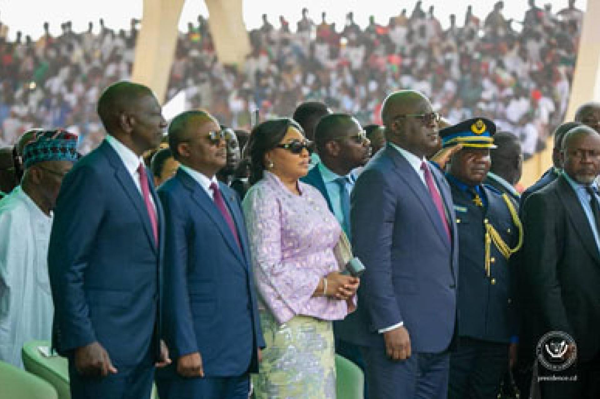 Félix Tshisekedi et son épouse
