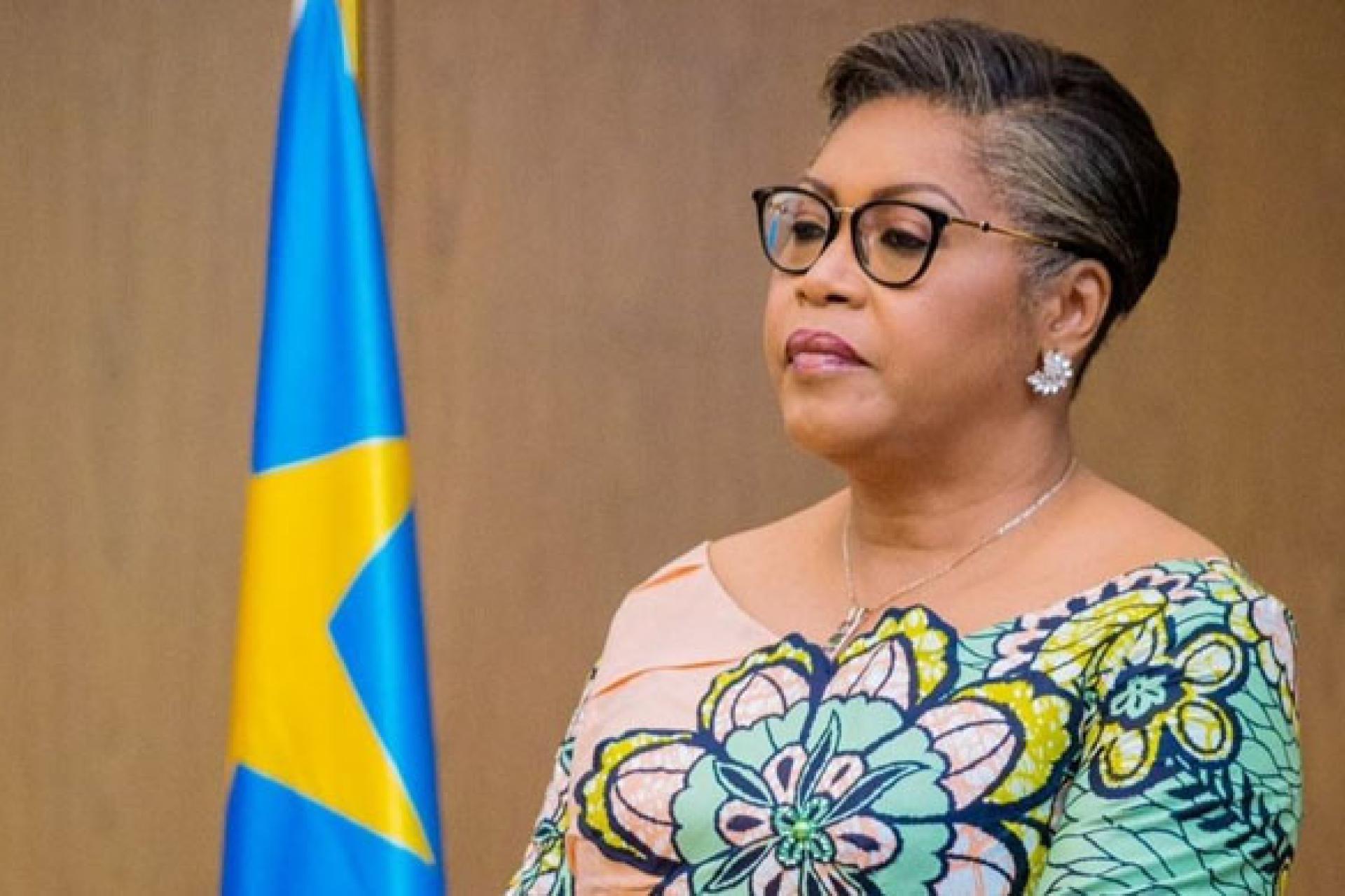 La cheffe du Gouvernement Judith Suminwa. 