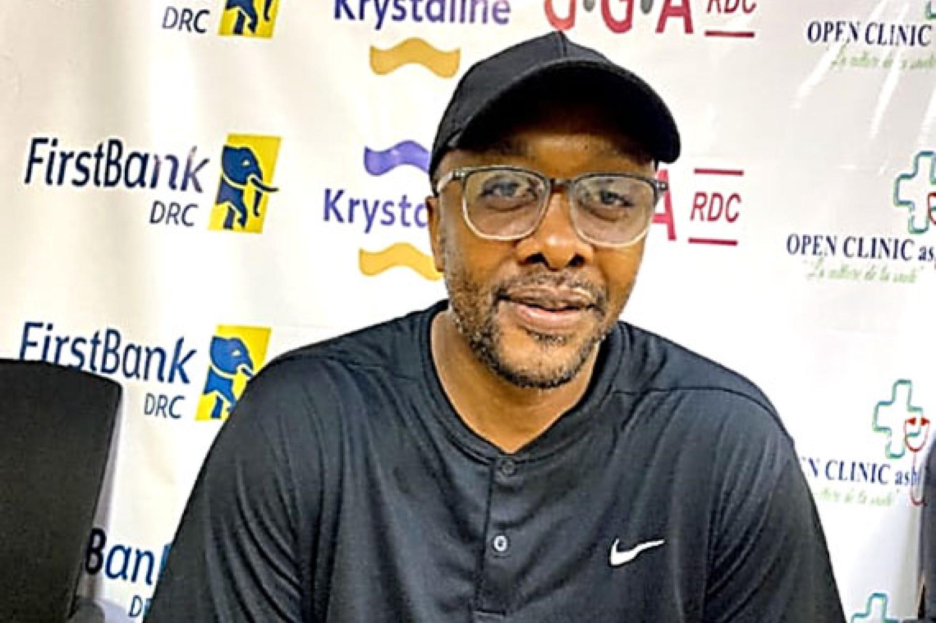 Le coach du club SCTP (ex-BC Onatra),Pierre Mwamba. 