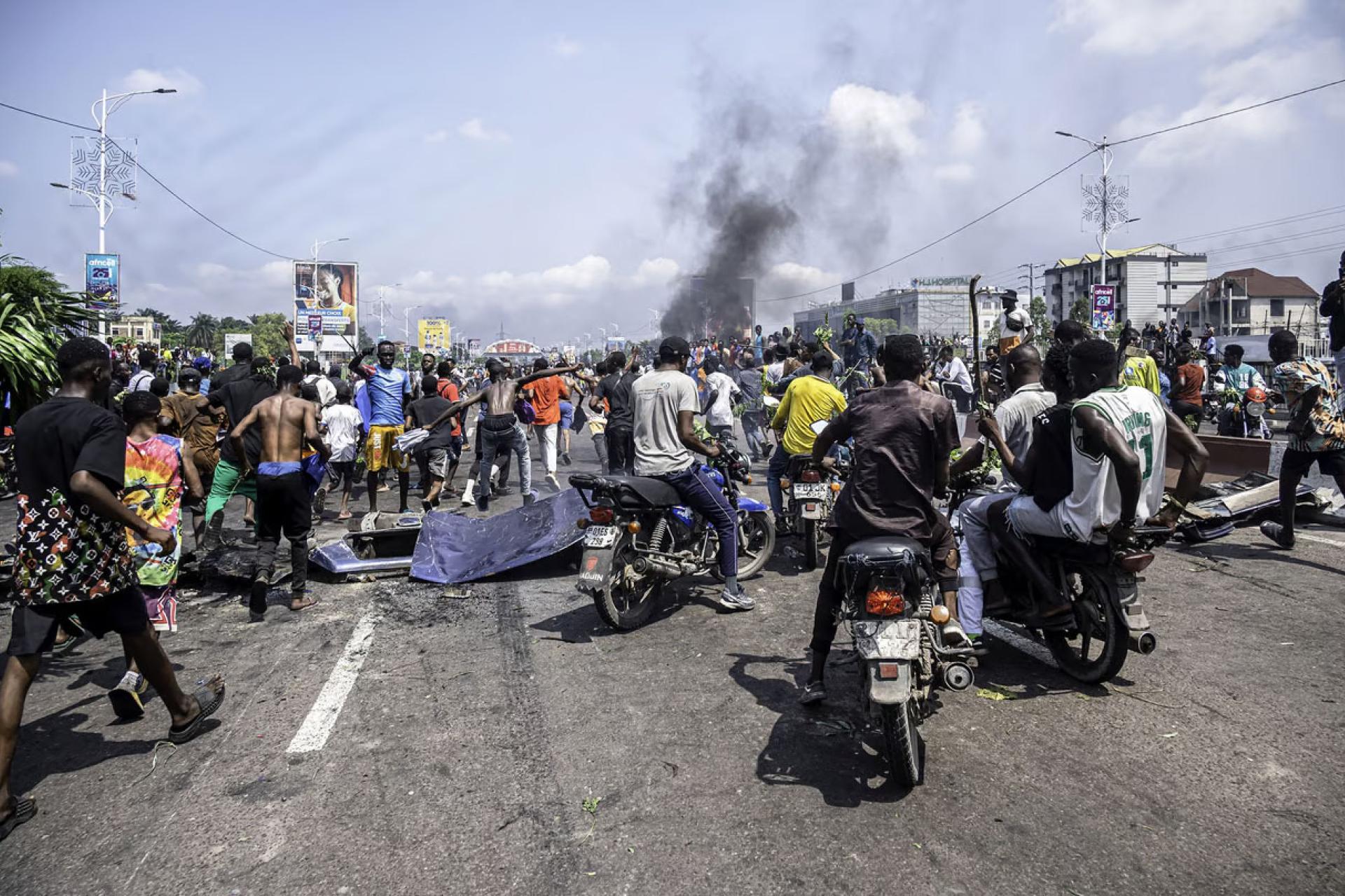 pillage à Kinshasa