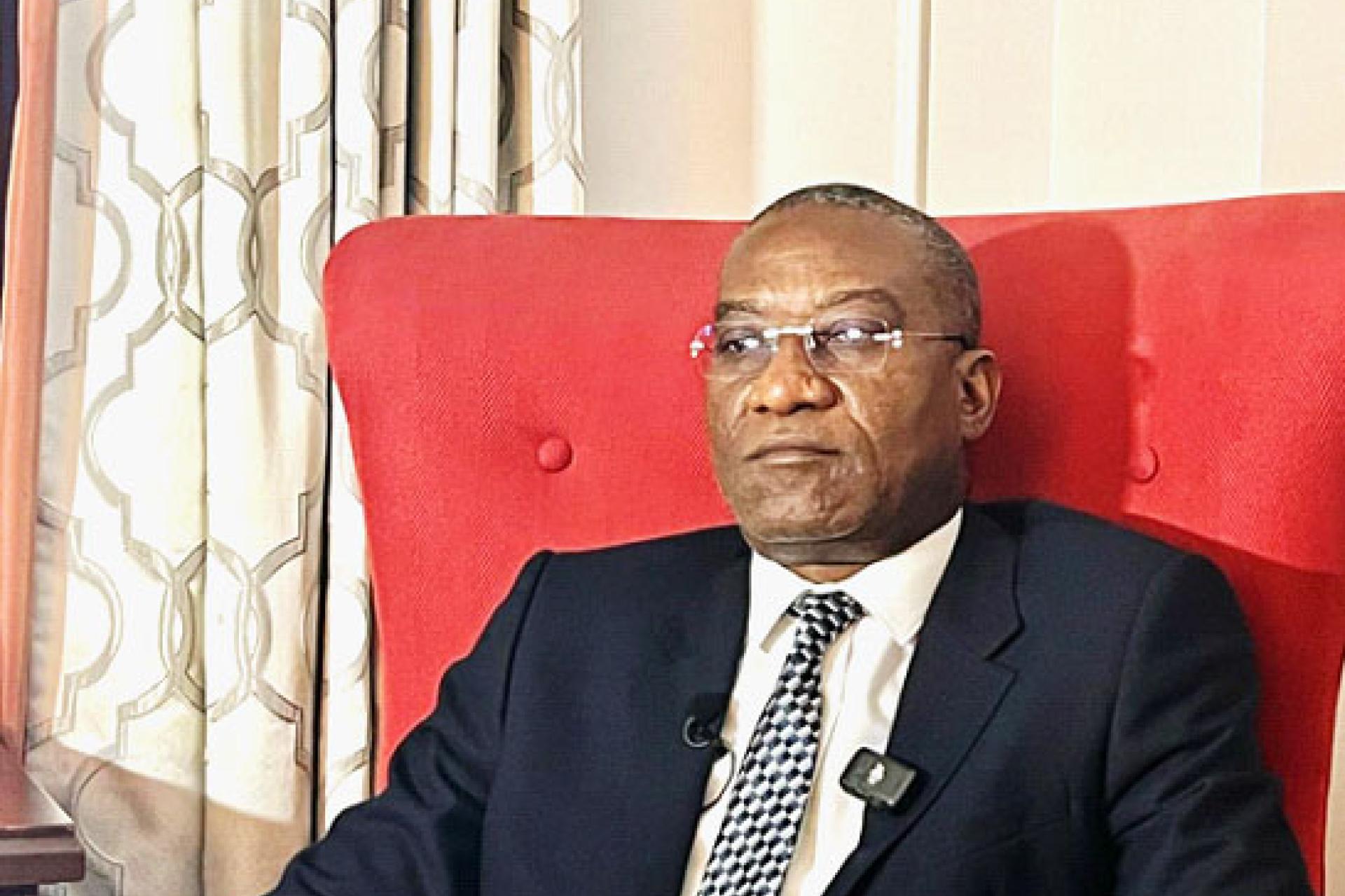 Le VPM et Ministre du Plan et de la Coordination de l'Aide au Développement, Guylain Nyembo. Photo droits tiers