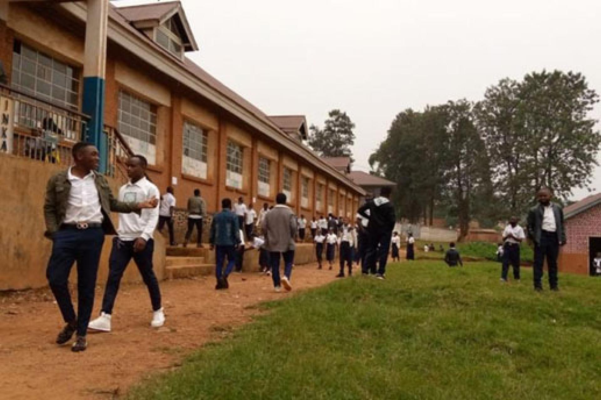 Une école située au Nord-Kivu à Goma. 