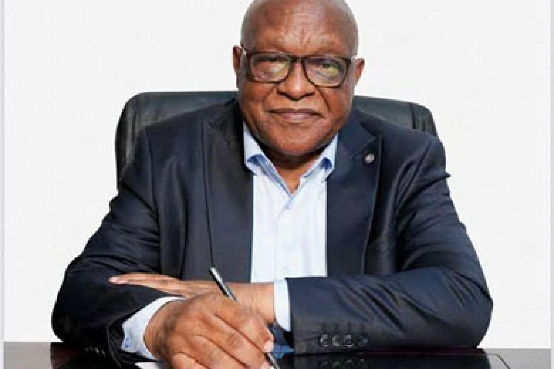 Le PCA Florimond Muteba droit dans ses bottes pour la lutte contre la corruption. Photo droits tiers
