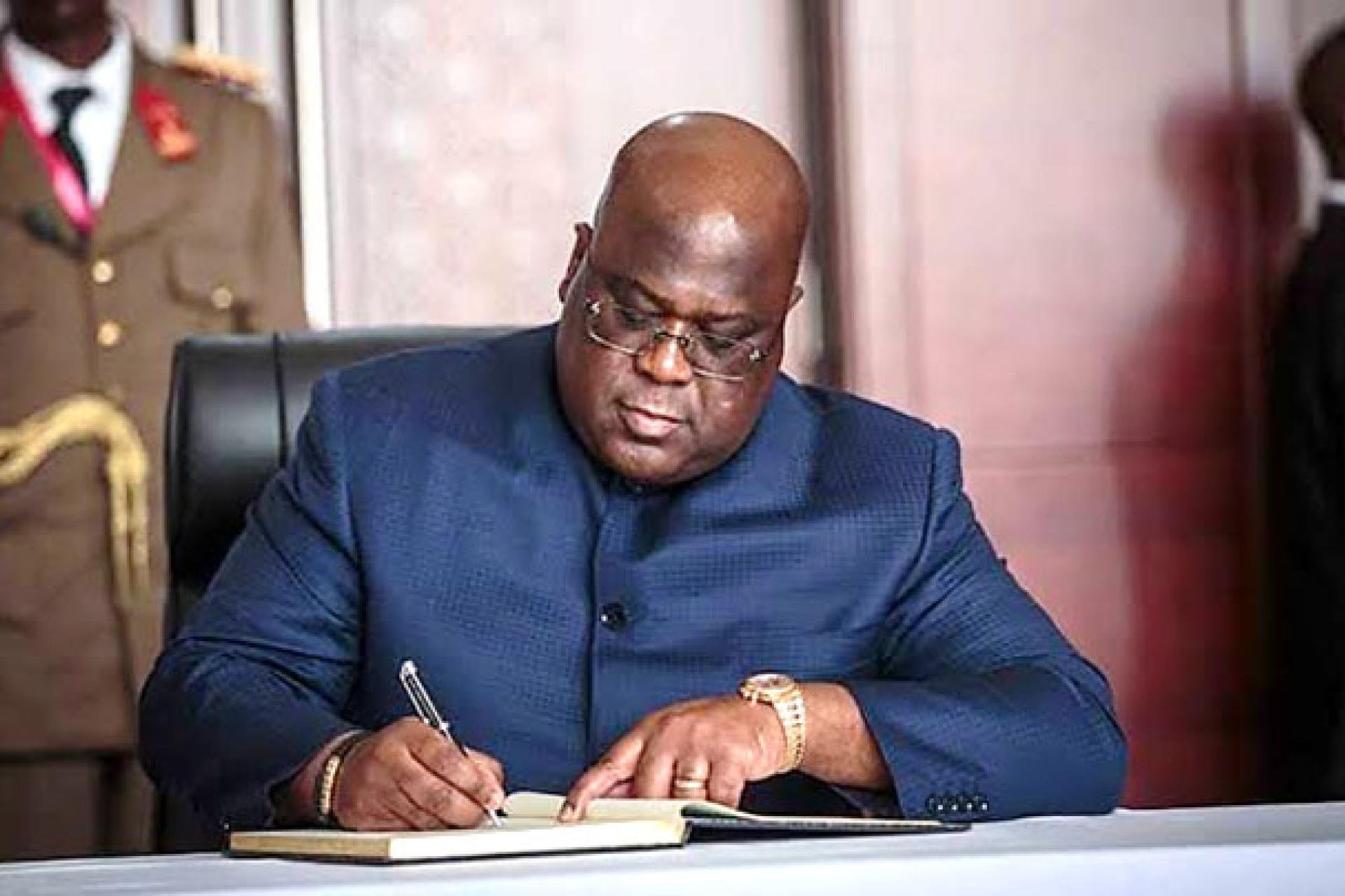 Le Président Félix Tshisekedi.