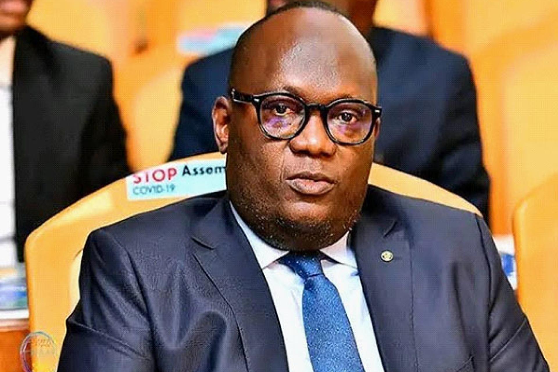 Le président de l'Ecofin Guy Mafuta 