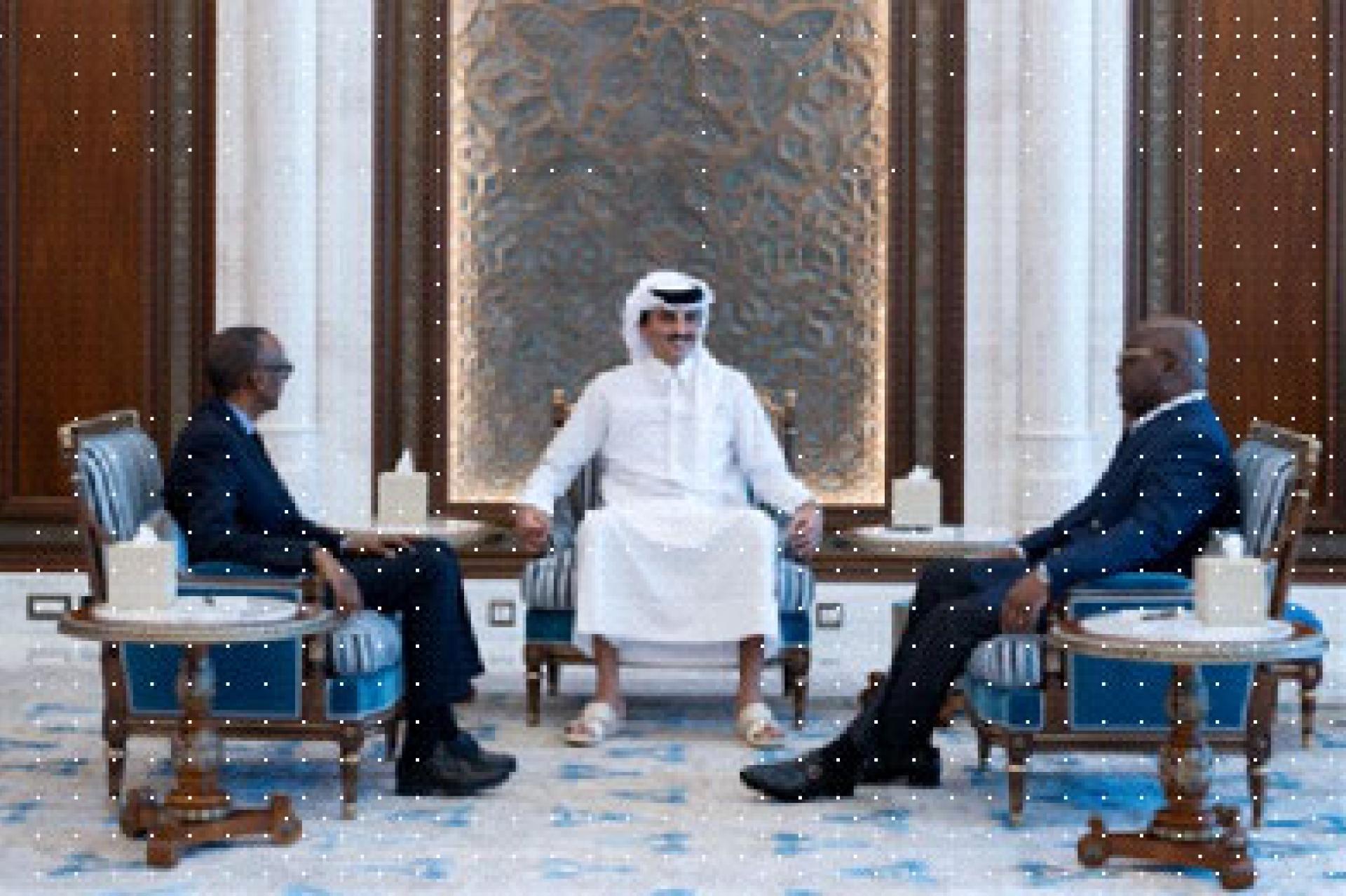Tshisekedi-Kagame à Doha, une initiative qatarie qui bouscule la diplomatie régionale. Photo droits tiers