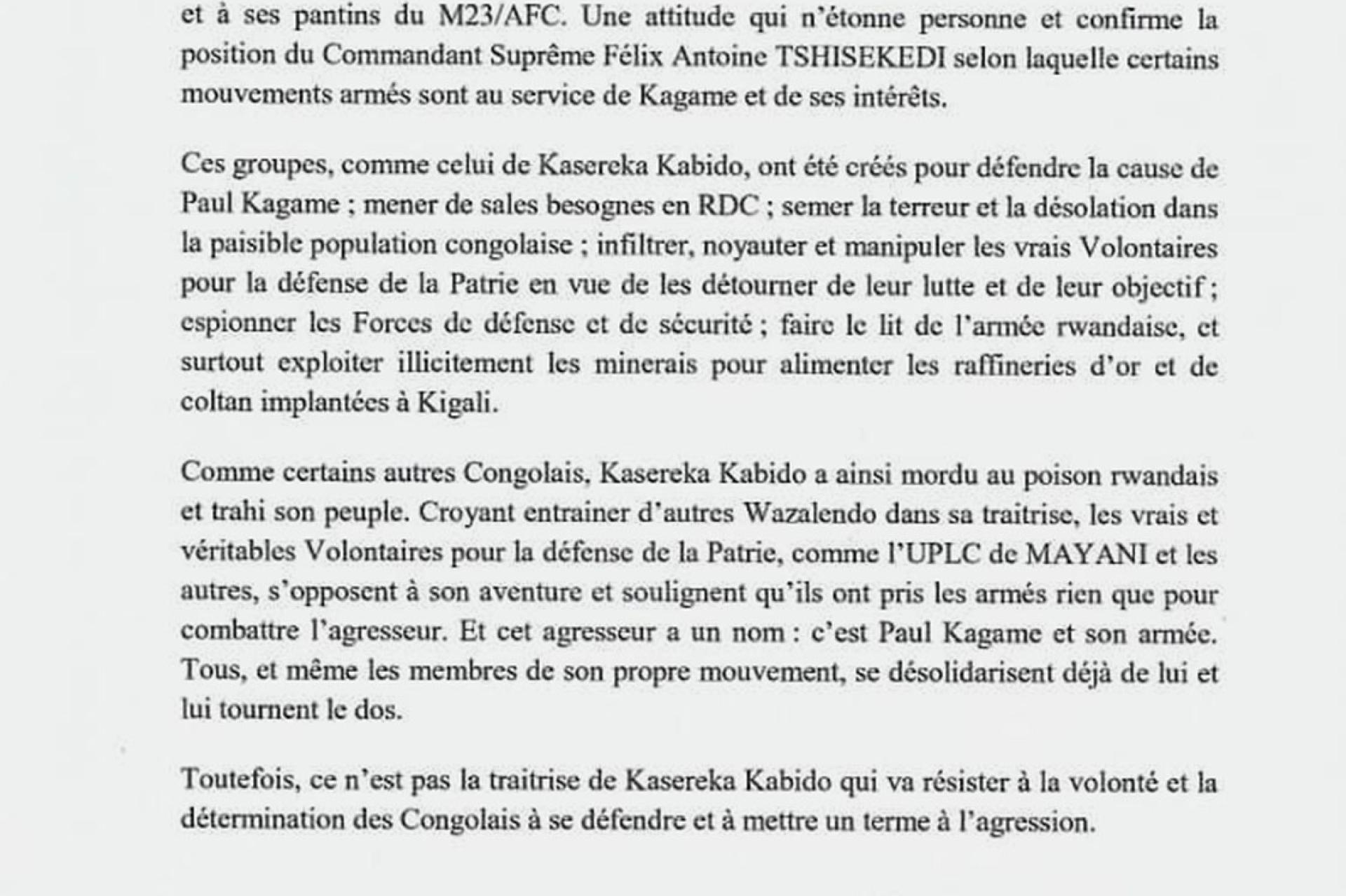 Les FARDC