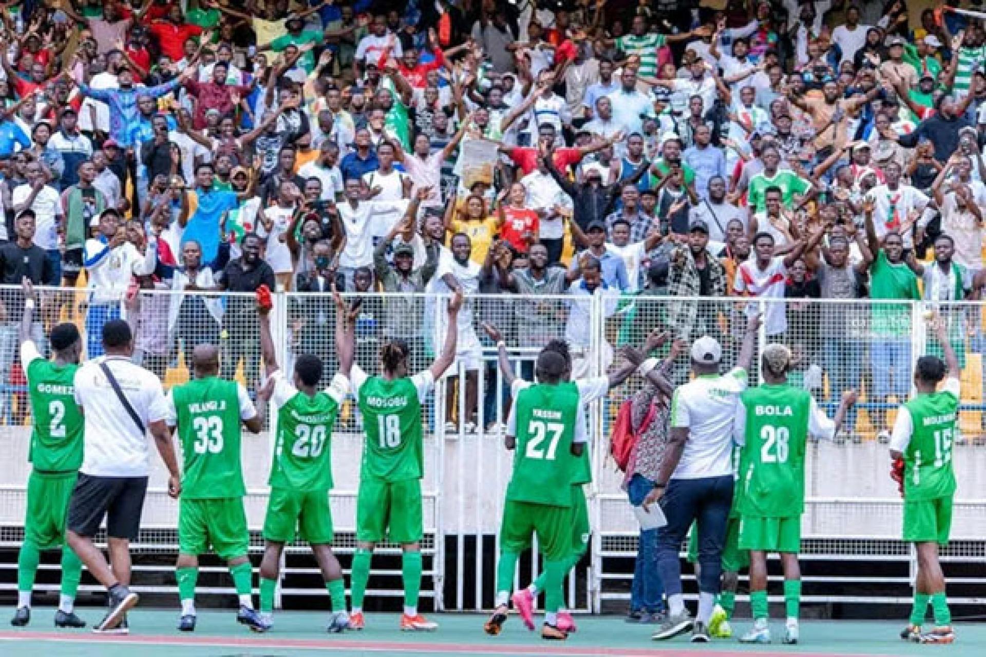 DCMP engrange 3 précieux points en s'imposant 3-1 face aux Aigles du Congo. 