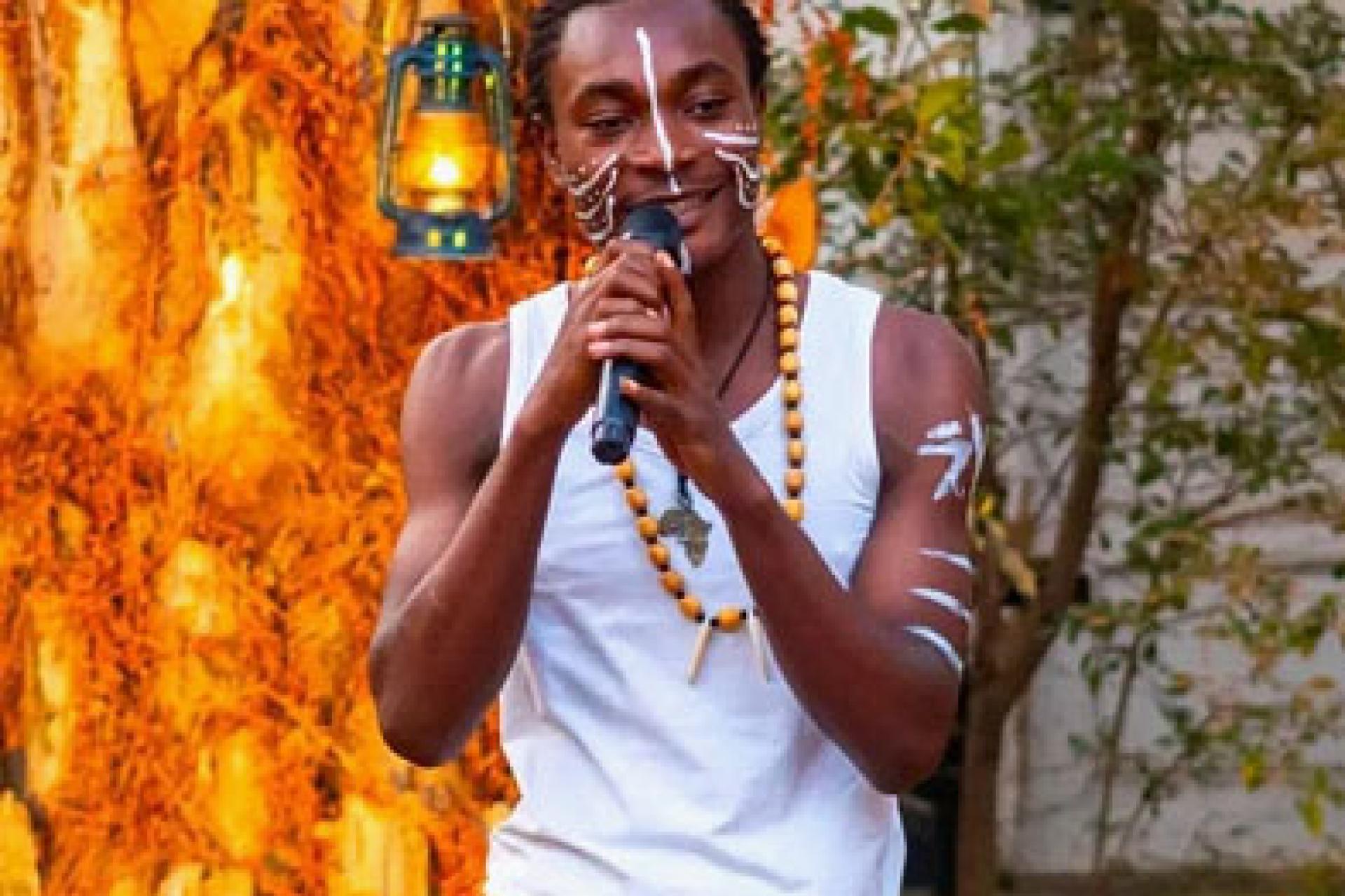 Kongol Ngoy Simplice, alias L'enfant noir.