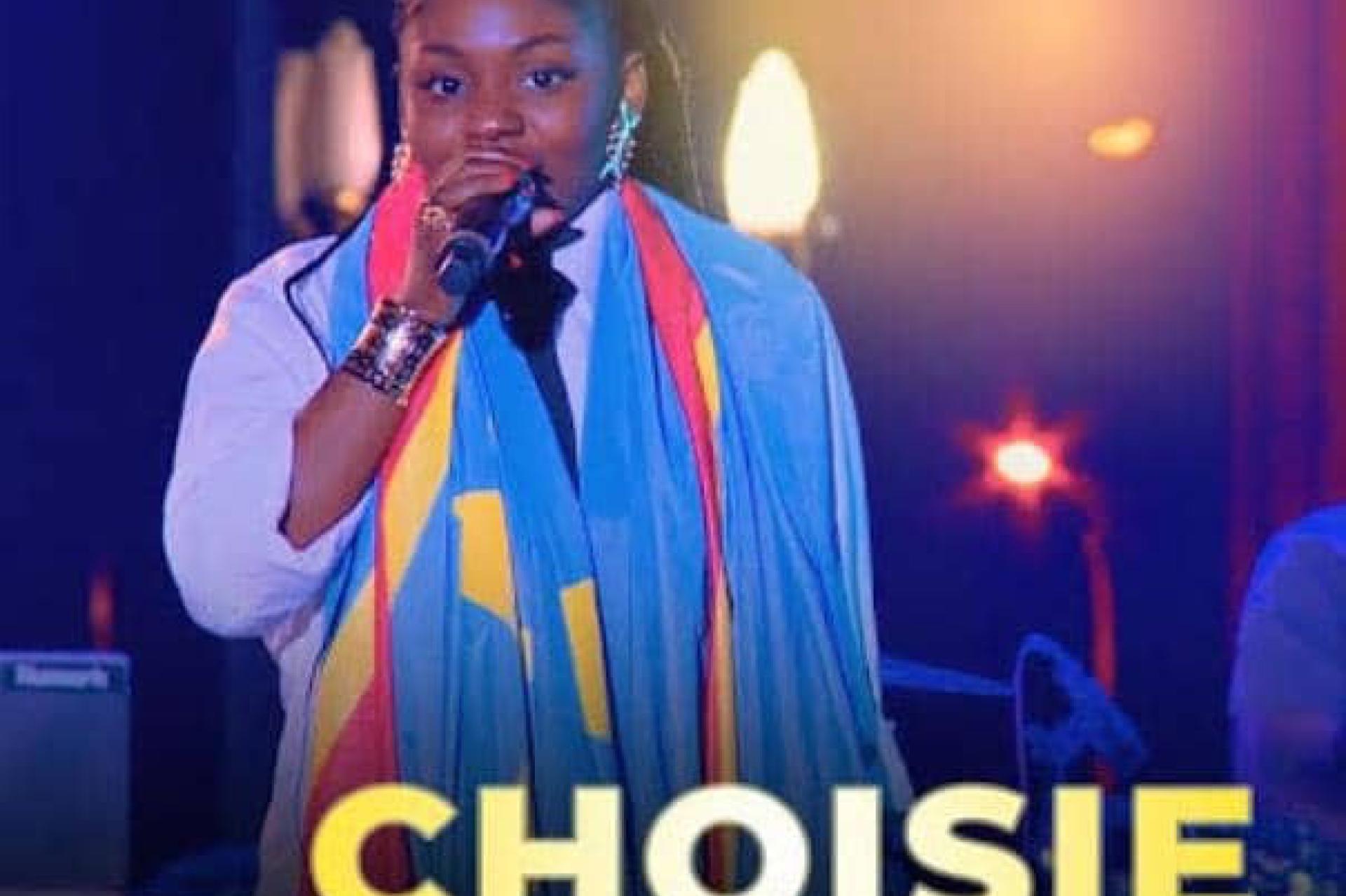 Choisie Basolua lors de sa prestation à la 12ème édition du Fespam au Congo-Brazzaville. Photo droits tiers