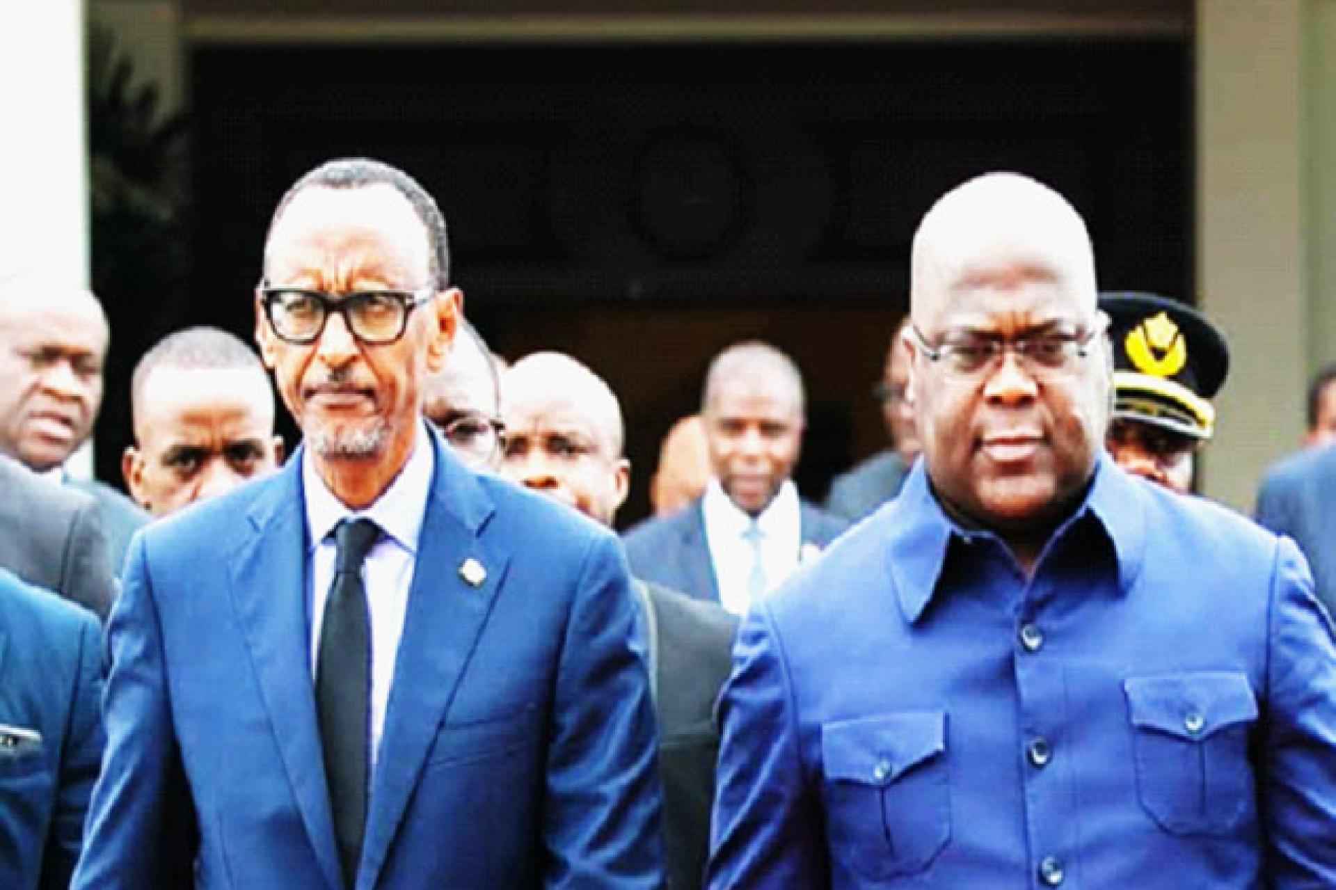 Félix Tshisekedi et Paul Kagame attendus à Washington pour signer l'accord final.