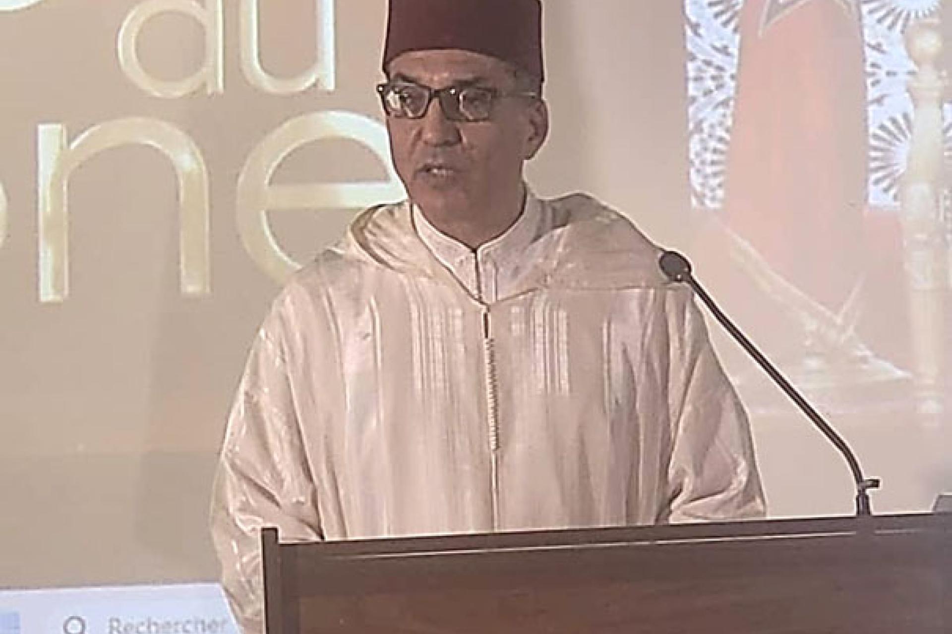 L'ambassadeur du Royaume du Maroc en RDC, M. Rachid Agassim. Photo droits tiers