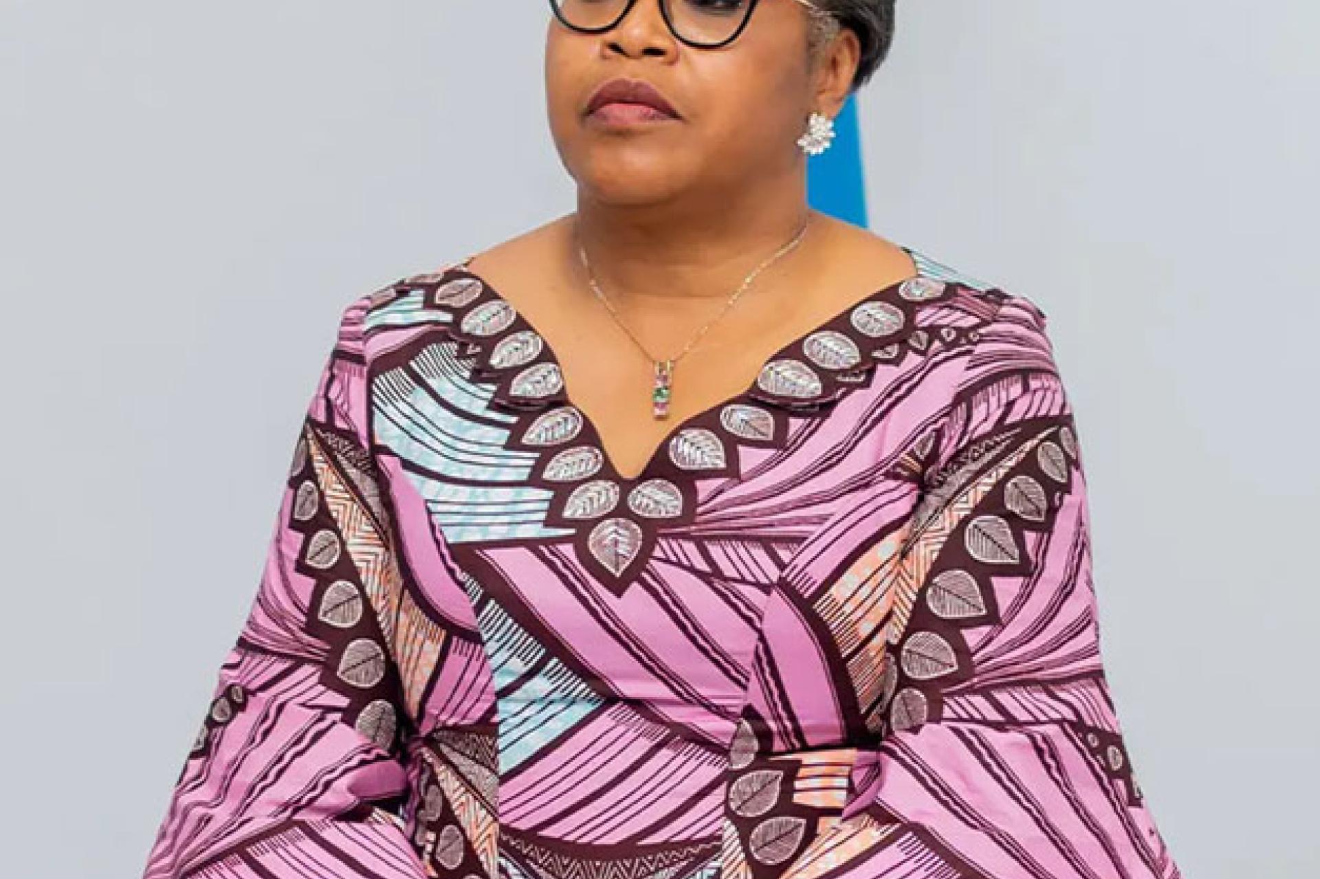 La Première ministre Judith Suminwa.