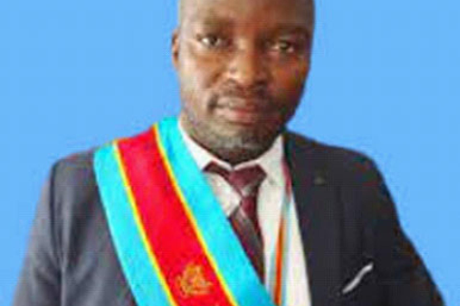 Le député Gratien Iracan, élu de Bunia. 