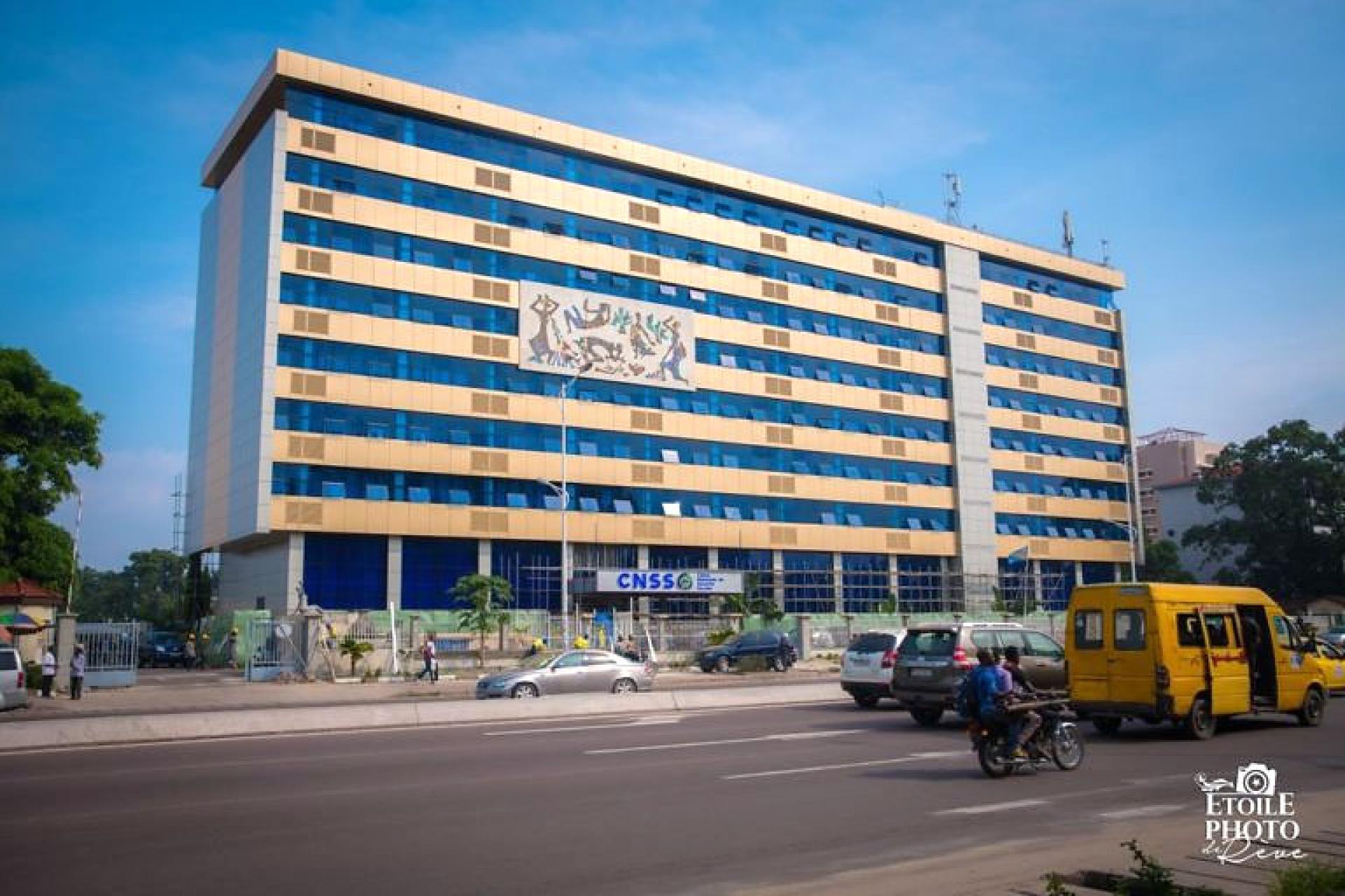 Le siège de la CNSS RDC. 