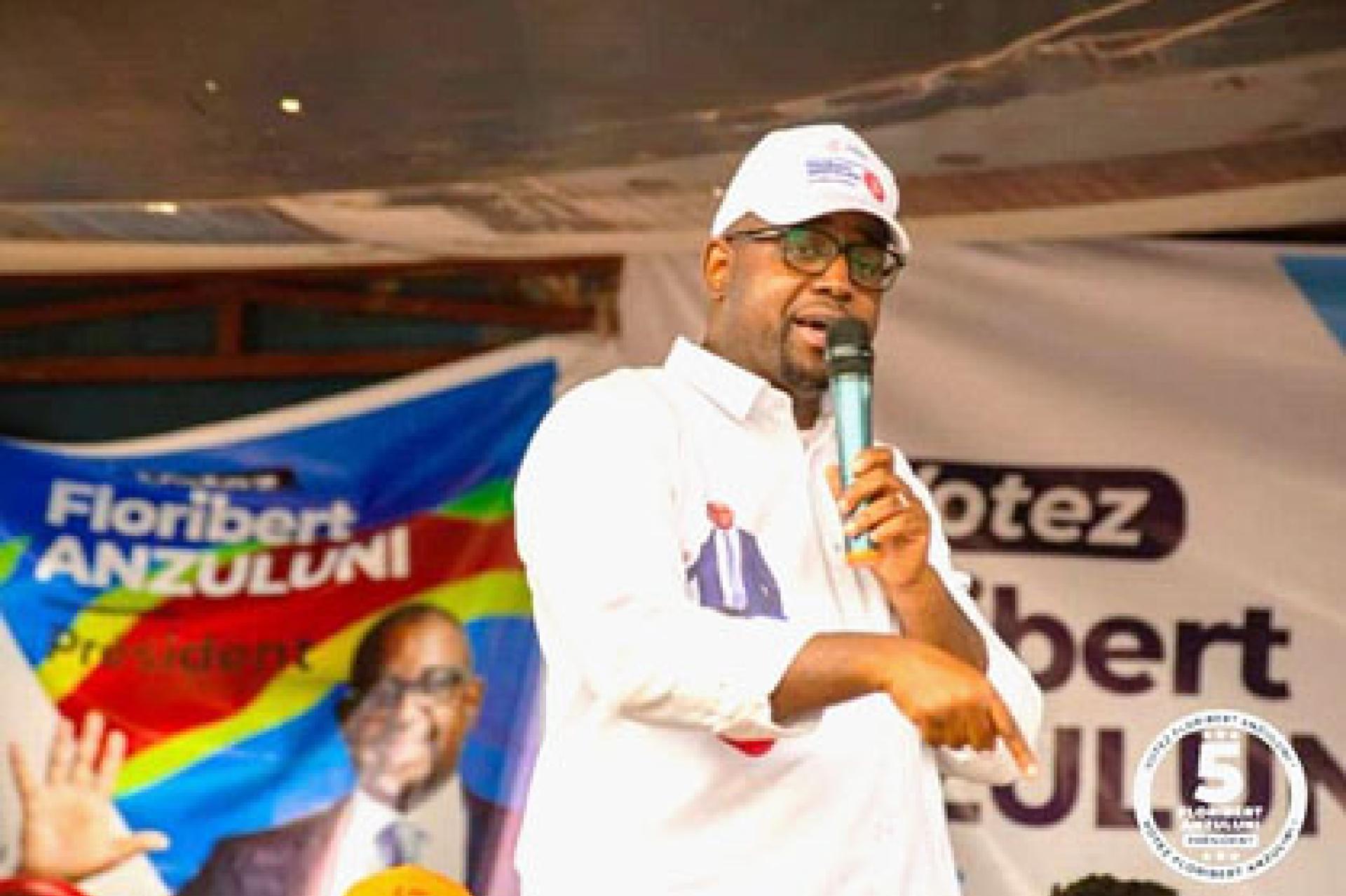 Floribert Anzuluni ancien coordonnateur de Filimbi. 