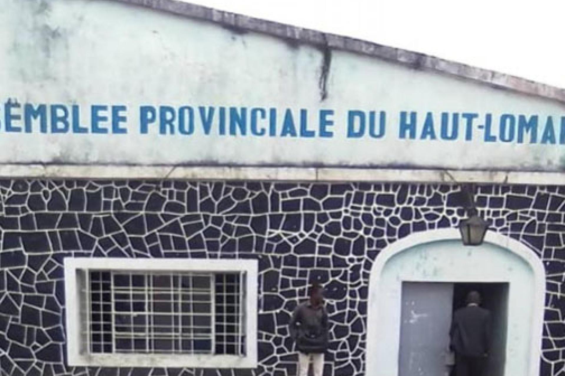 Bâtiment de l'Assemblée provinciale du Haut-Lomami. 