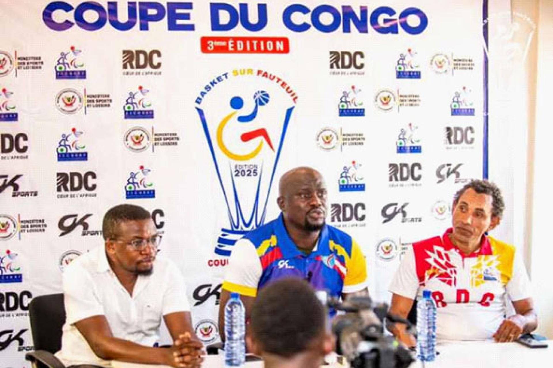 Coupe du Congo de basket sur fauteuil : La compétition mixte nous est née