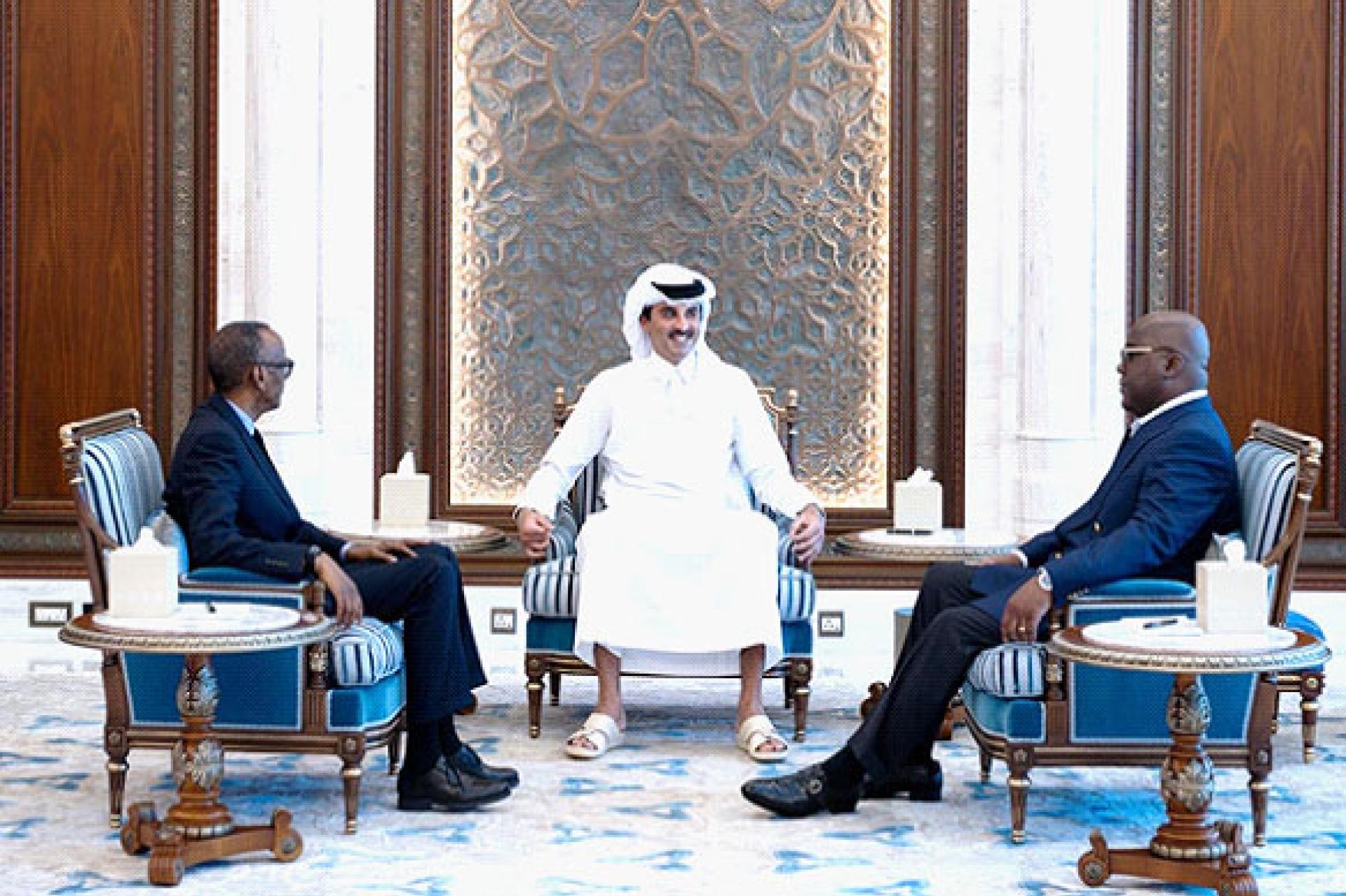 Tshisekedi et Kagame
