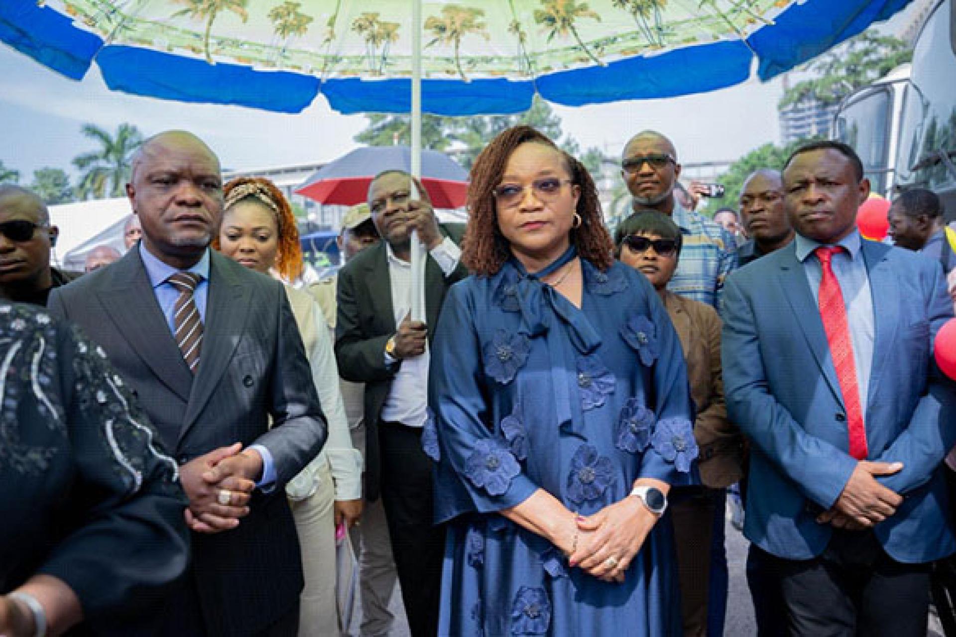 Le DG de la DGRAD et la SG des Finances.  