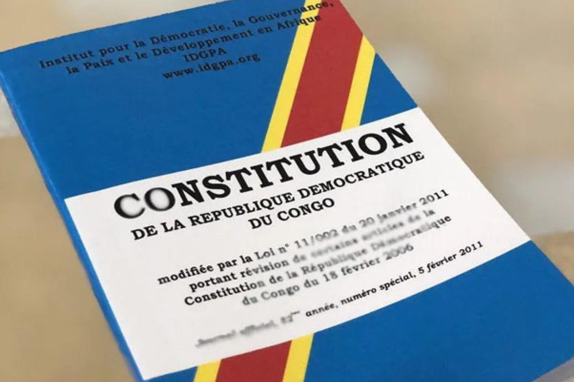Constitution de la RDC