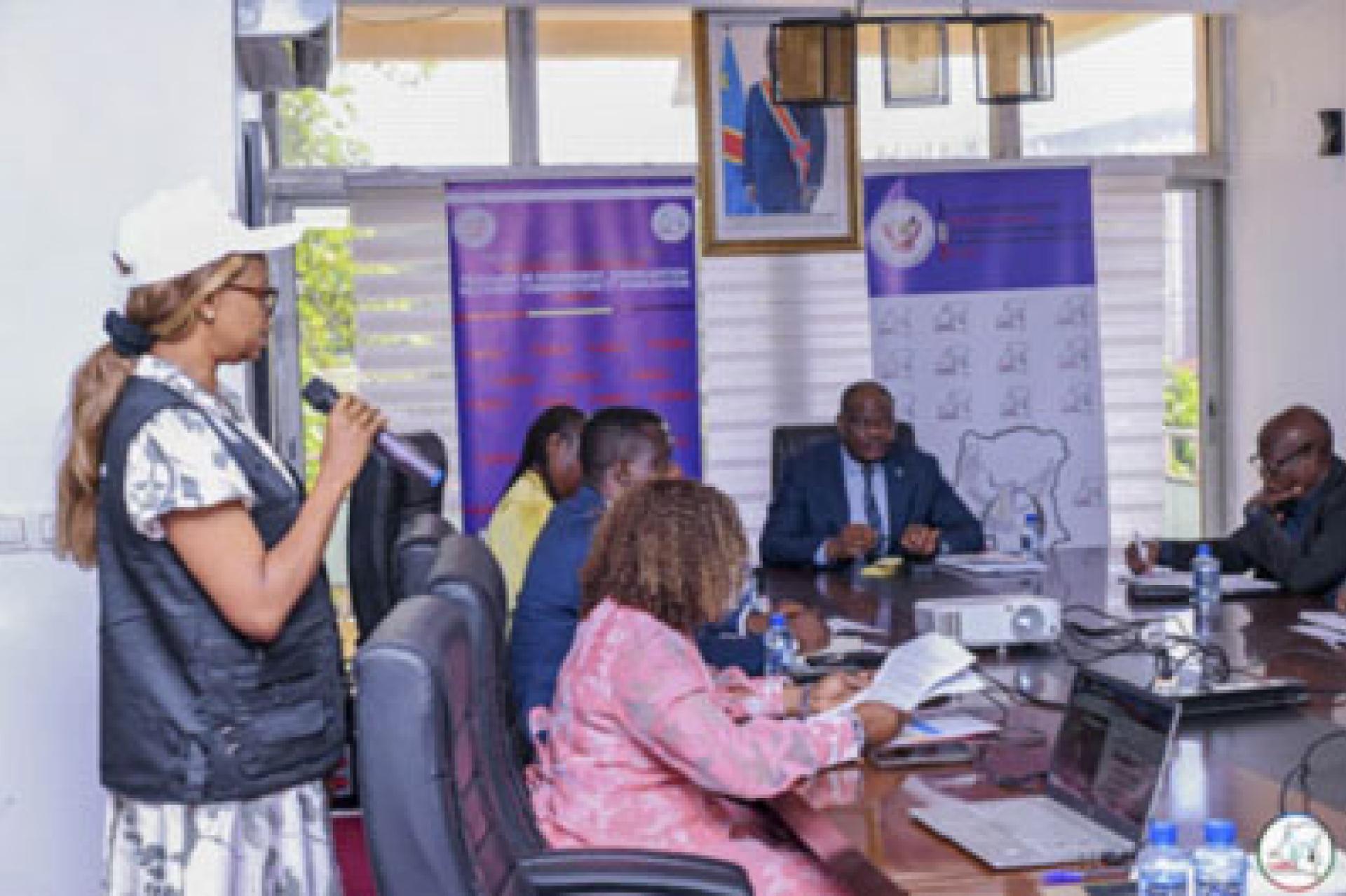 Séance de vulgarisation de la stratégie nationale du P-DDRCS. Photo droits tiers